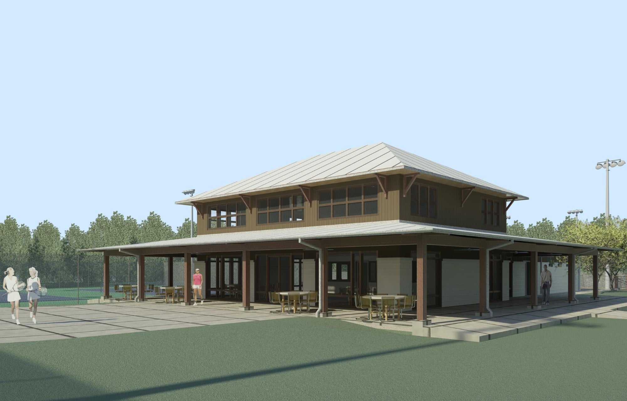 Cobb Count Tennis Centers Update - TSW Planning Architecture Landscape Architecture