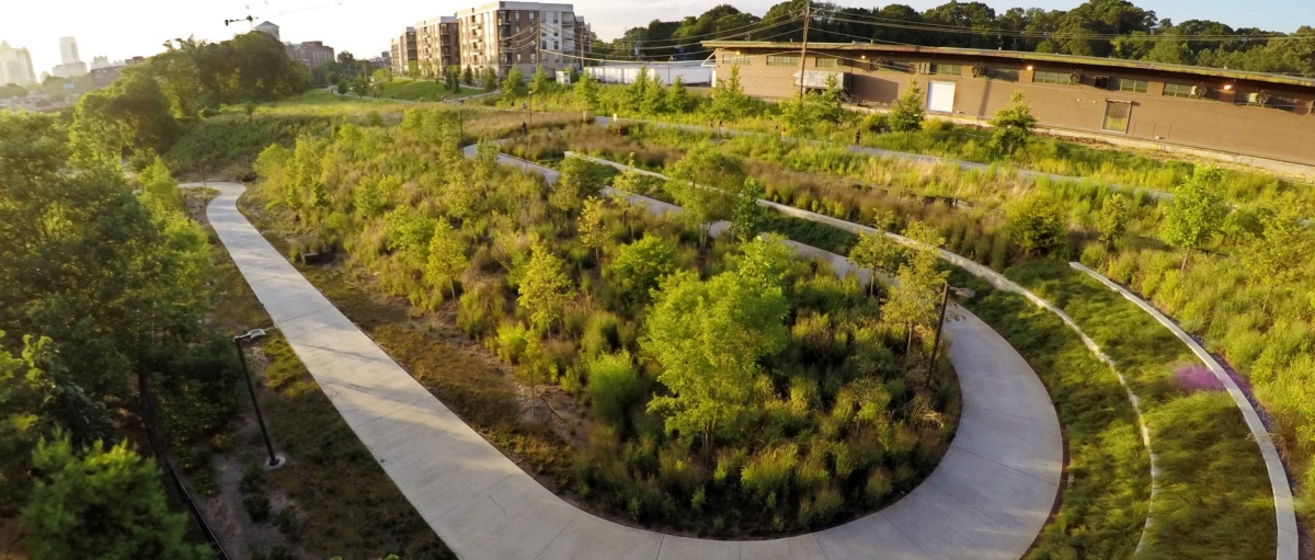 Atlanta BeltLine Historic Fourth Ward Park / Eastside Trail Gateway