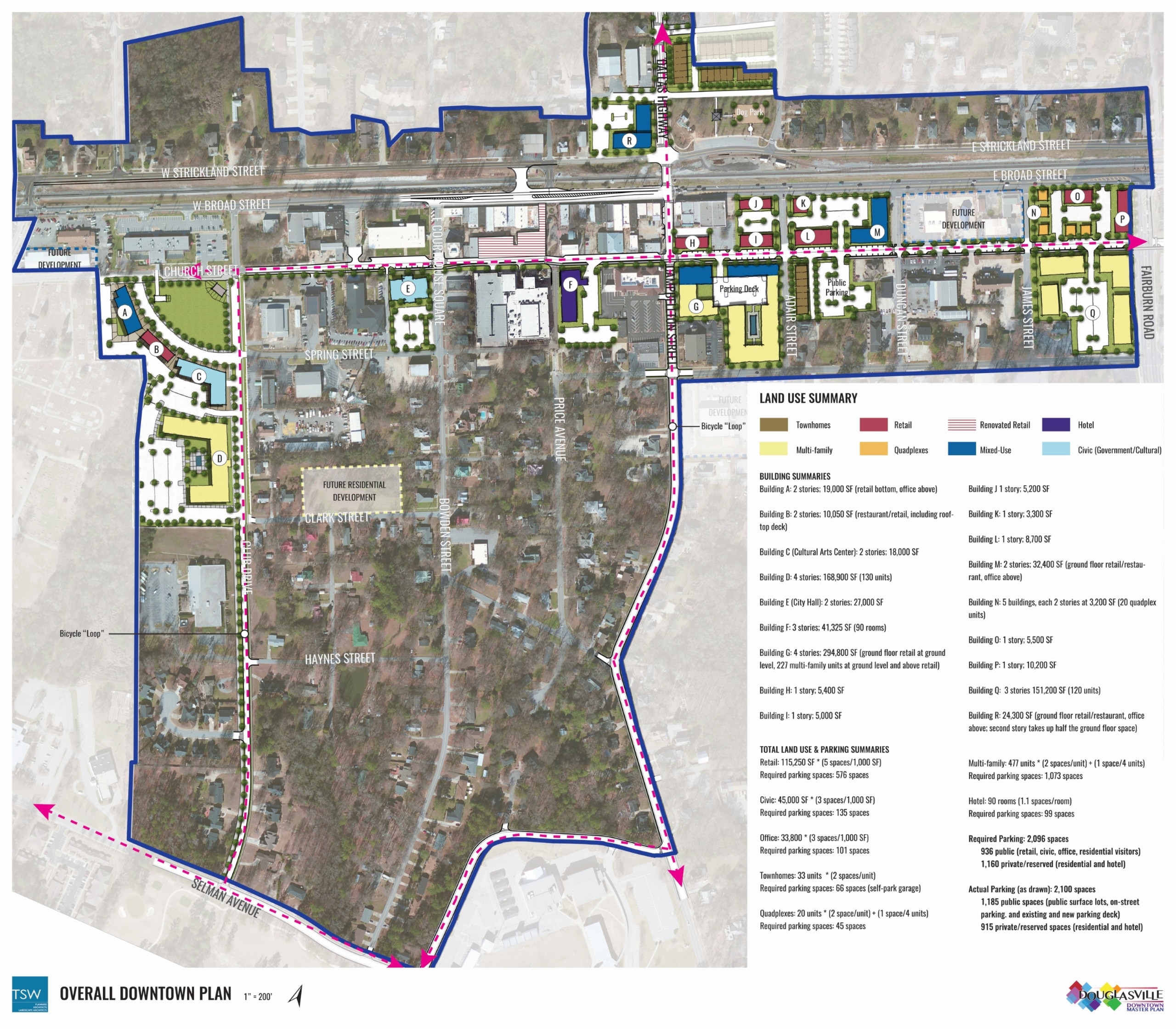 Tsw Douglasville Downtown Master Plan 10 Year Strategic Plan