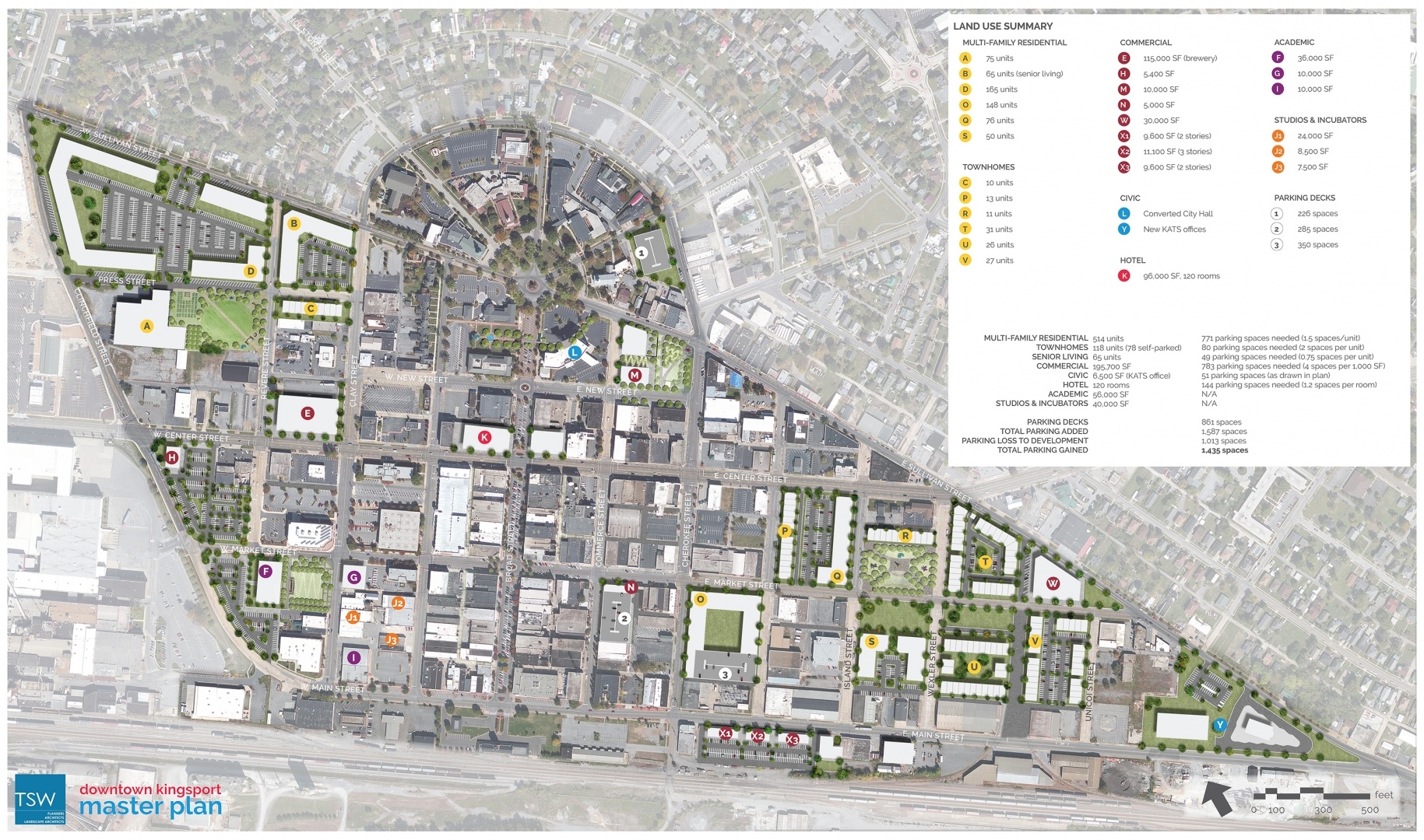 TSW - Downtown Kingsport Master Plan Receives APA Award