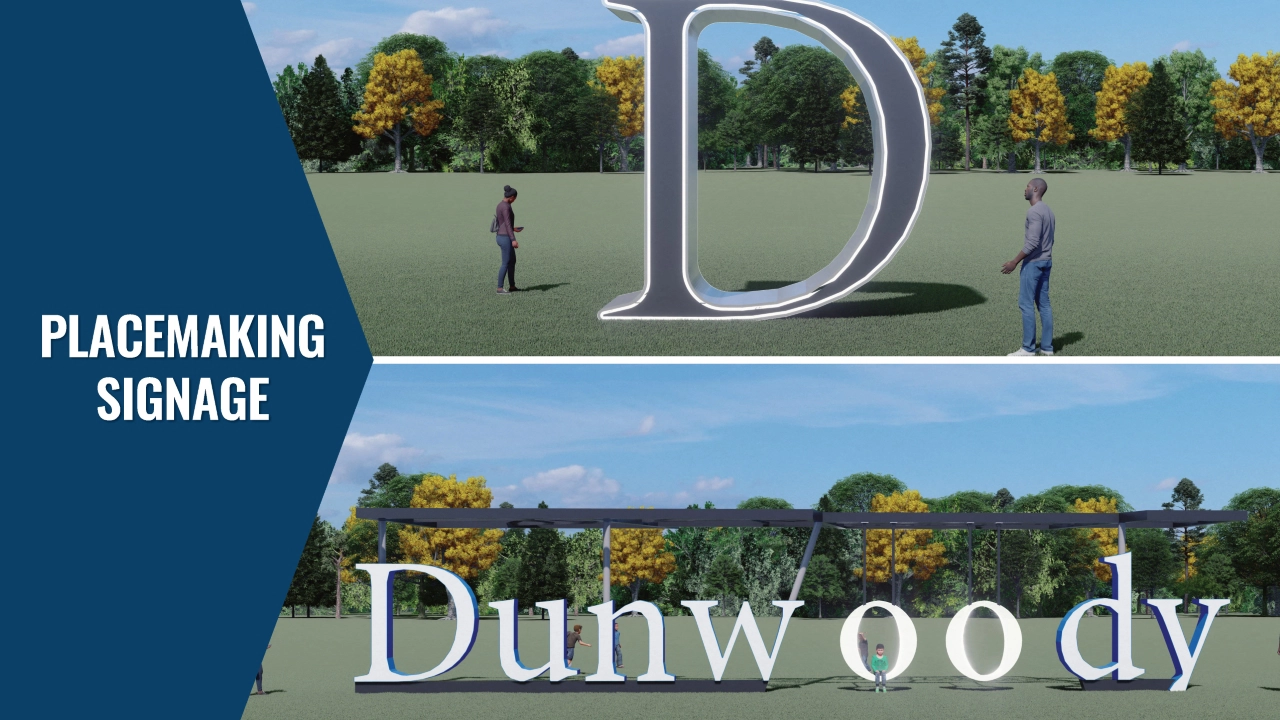 Dunwoody Wayfinding and Gateway Signage