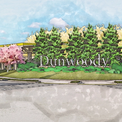 Dunwoody Wayfinding and Gateway Signage