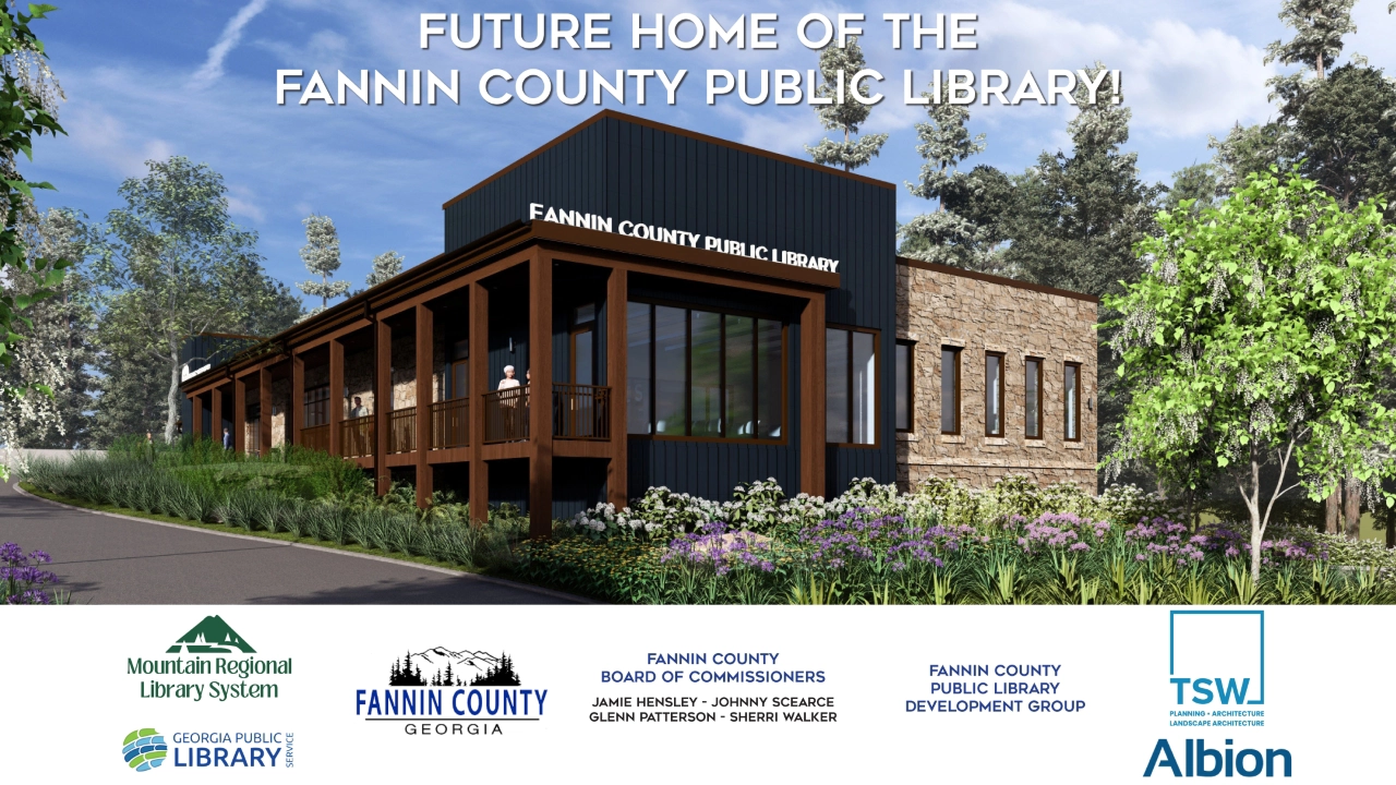 TSW Celebrates Groundbreaking of Fannin County Public Library in Blue Ridge