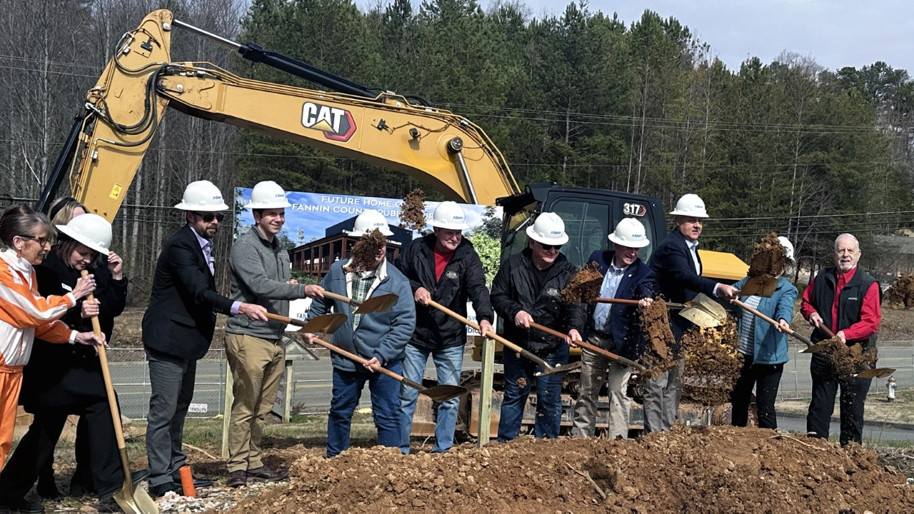 TSW Celebrates Groundbreaking of Fannin County Public Library in Blue Ridge