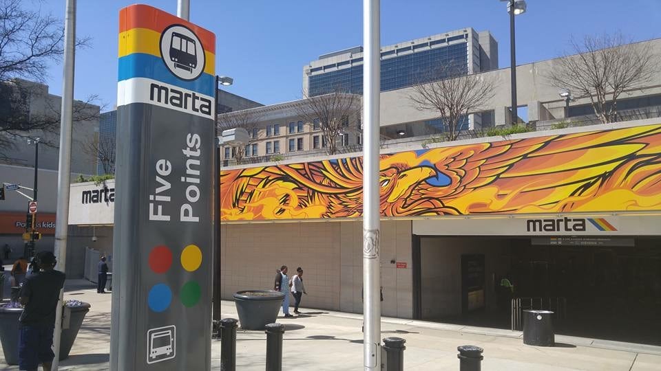 Five Points MARTA Station Update - TSW Planning Architecture Landscape Architecture, Atlanta