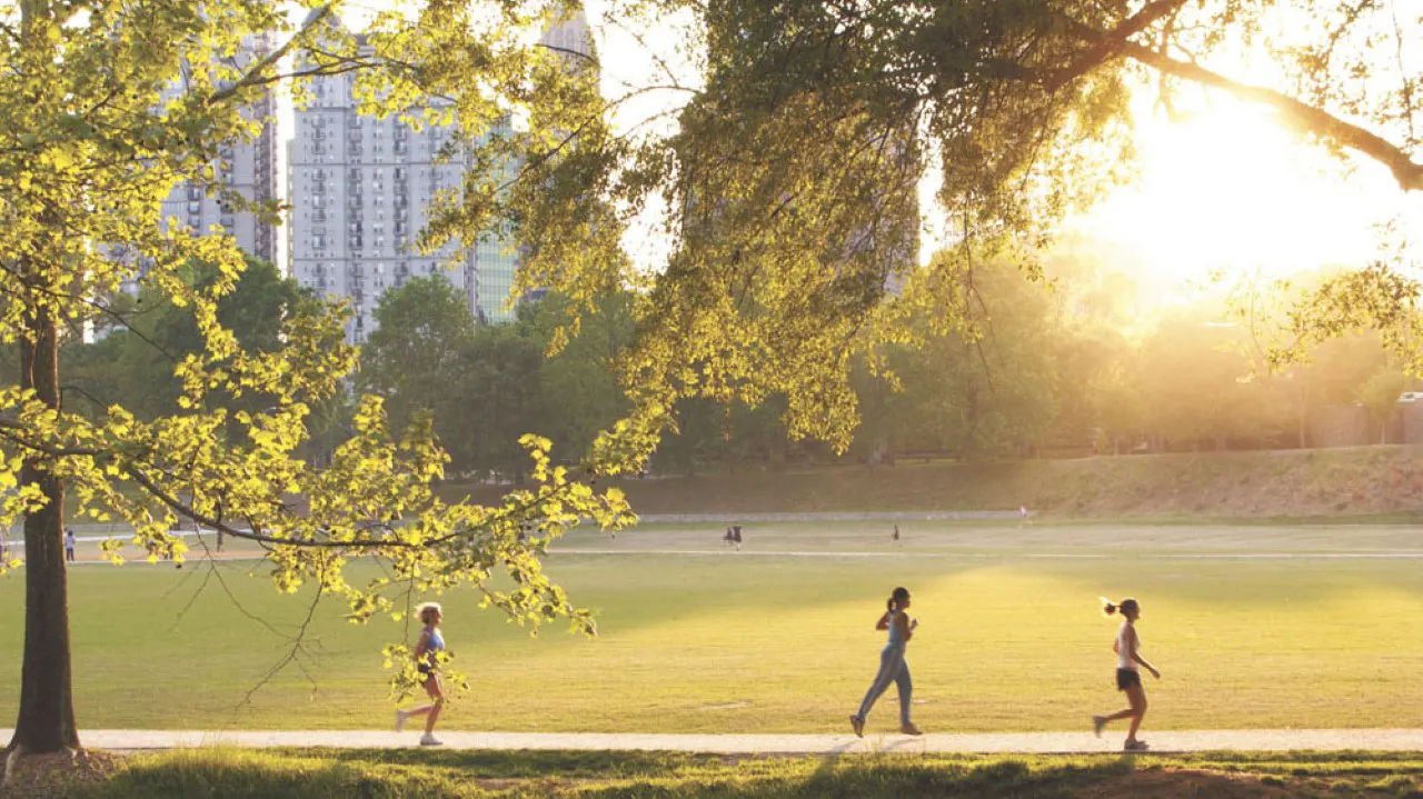 The Active Oval at Piedmont Park