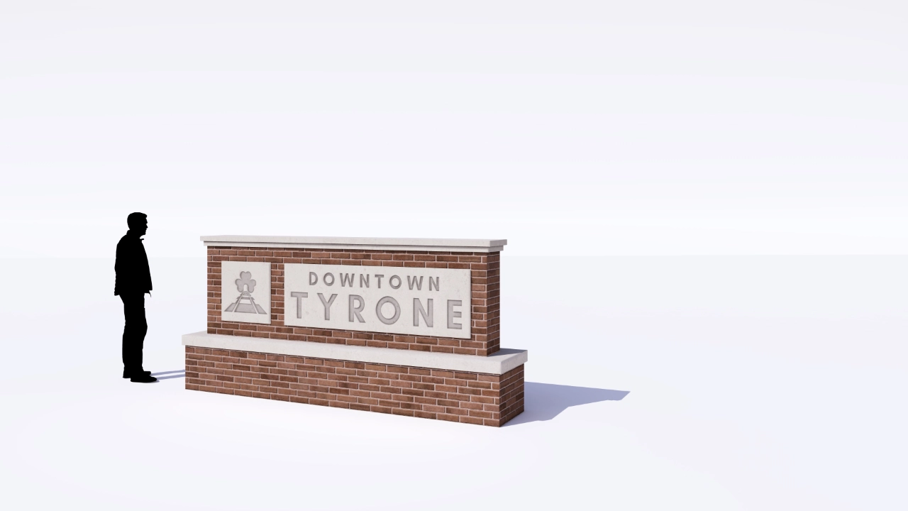 Town of Tyrone Downtown Signage & Wayfinding